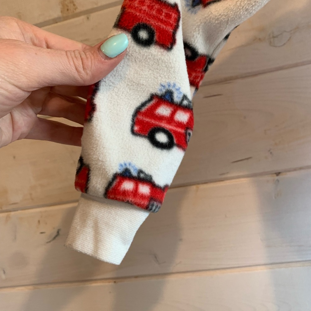 George | Fleece Fire Truck Pyjamas - Picture 4 of 4